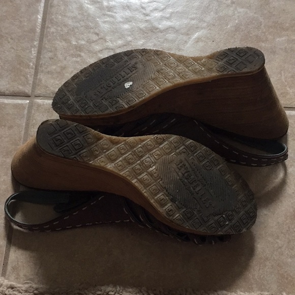 Pre-loved multicolored wedges - Picture 3 of 3